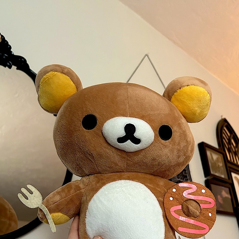 Round1 Exclusive Plush Rilakkuma— Let’s Eat
